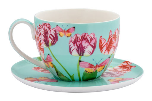 Чашка с блюдцем Тюльпаны, 0,4 л - Maxwell & Williams фото 4