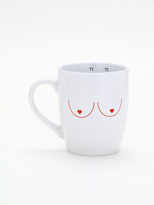 Кружка керамическая «Бюст», 690 мл