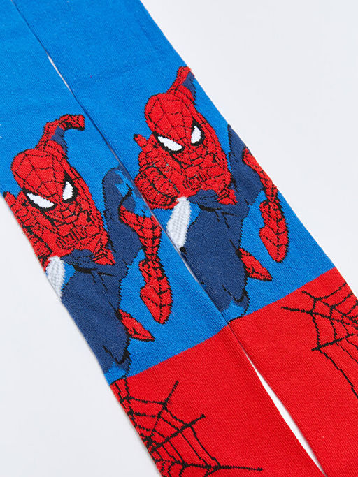Spiderman Desenli Erkek ?ocuk K?lotlu ?orap - Waikiki фото 3