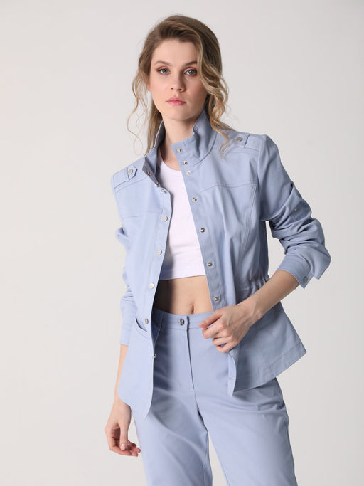 25211 Жакет голубой