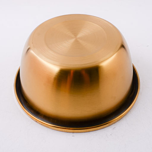 9-40706-22 Миска металлическая 22 см 2,5 л нерж/ст MB (х10) - Mayer&boch фото 3