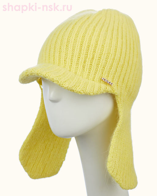 11923 1A F KHW Корби Ушанка женская флис (56-58)