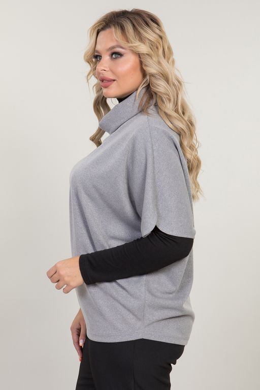 Джемпер 1186 черный - Novita фото 10