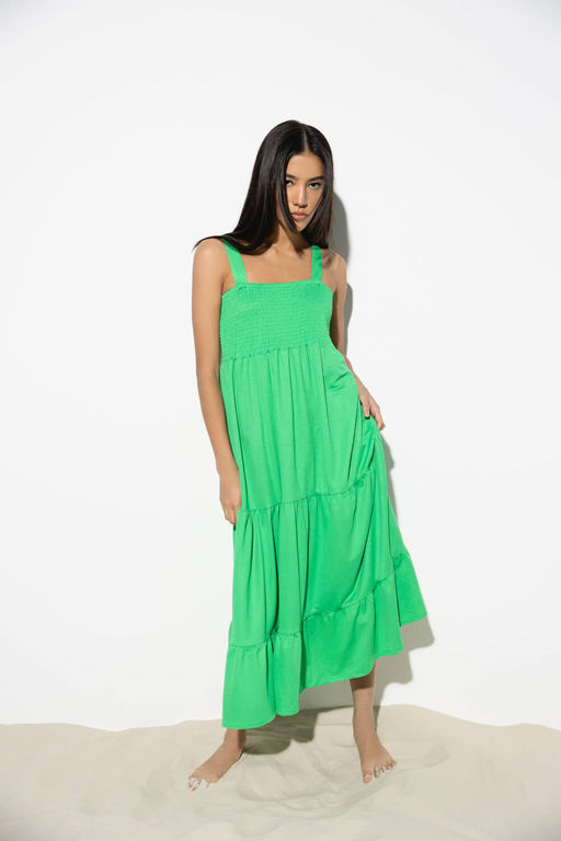 Платье с ярусным подолом - Incity фото 2