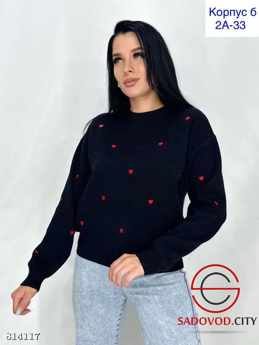 Свитер женский с принтом - Bruno фото 3