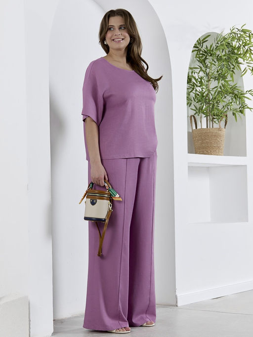 Брюки Камео-2 из вискозы со льном - Виотекс фото 43