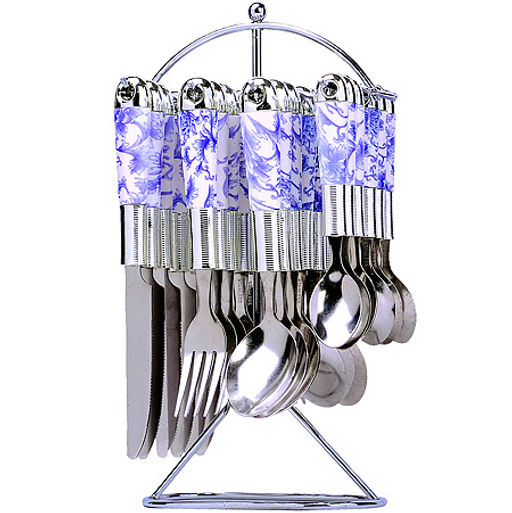 22021 Набор 25пр ложки/вилки на подставке МВ (х16) - Mayer&boch фото 6