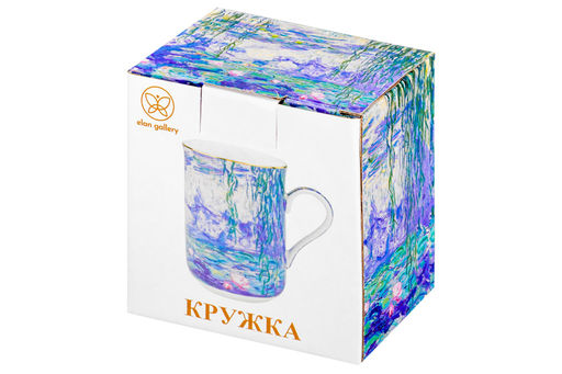 Кружка 350 мл 10,8*7,5*10,5 см Водяные лилии NEW BONE CHINA - Elan gallery фото 9