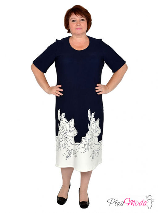 Платье Модель №501 размеры 44-82 - Plusmoda фото 7