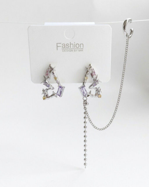 Стильные серьги