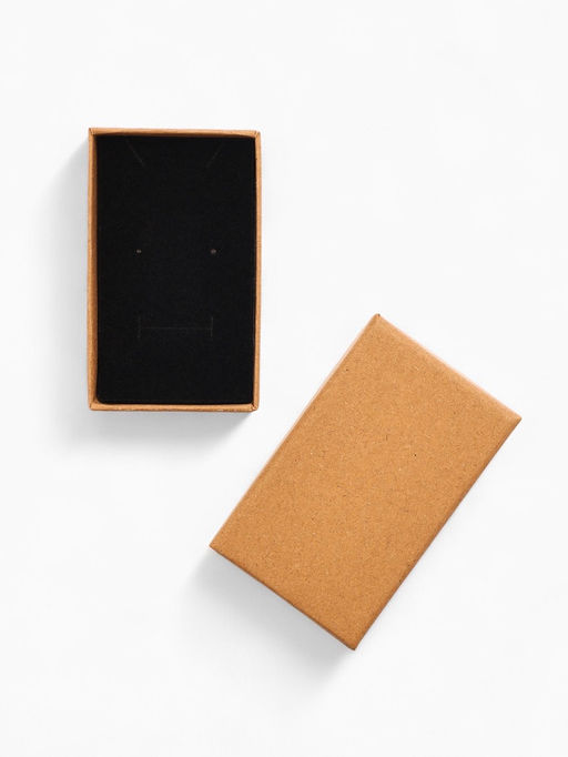 Набор коробочек подарочных 6 шт. под набор «Крафт», 5×8 см, (полезная часть 7.6×4.8 см), бежевый