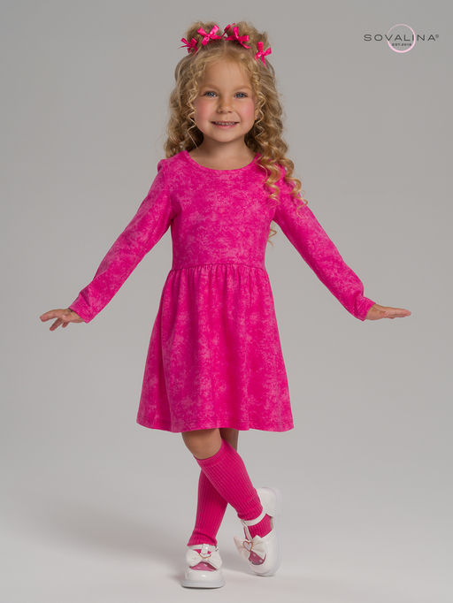 Платье Эля варенка фуксия