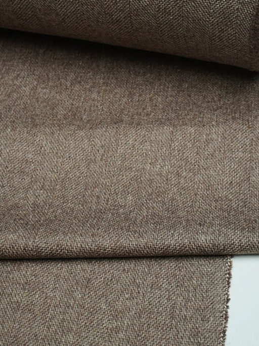 Шерсть костюмная Твид Елочка цв.бежево-коричневый, ш.1.5м, шерсть-50%, п/э-50%, 280гр/м.кв - Купава фото 8