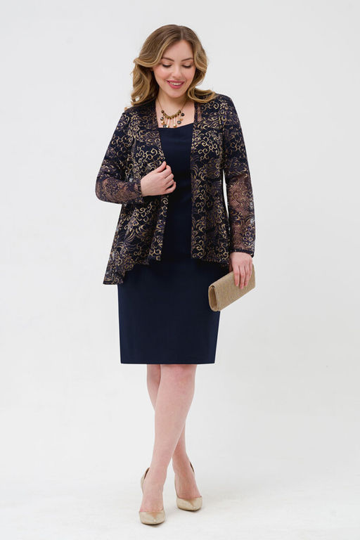 Платье-двойка Сильвина (48-56) - Serenada фото 16