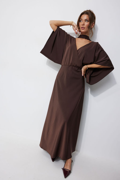 Платье LYUSHe 4252 коричневый  фото 6
