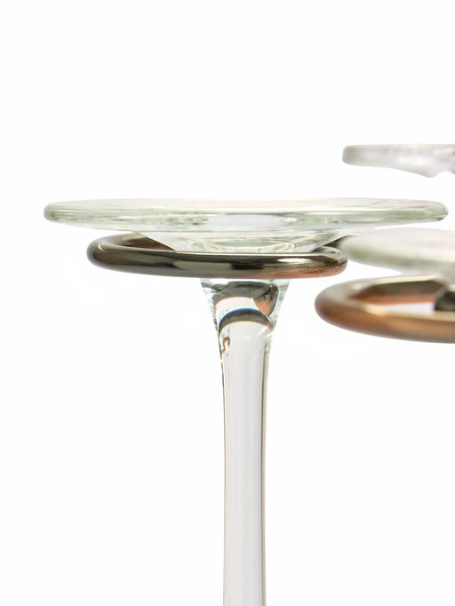 Подставка для бокалов, бронзового цвета, на 6 бокалов - Simaland фото 3