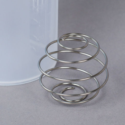 Бутылка/Шейкер SHAKER SHS-600 бело-синяя, для спортивного питания 600ML/уп72 - Галеонтрейд фото 3