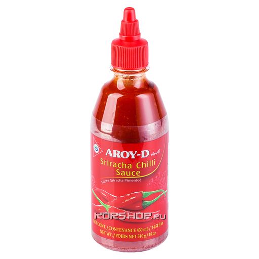 Острый чили соус Шрирача Sriracha Sauce Aroy-D 510 г