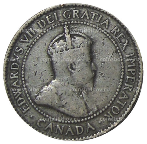 Монета 1 цент 1904 года Канада