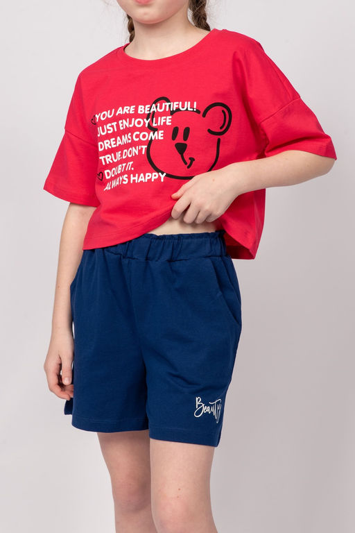 Шорты для девочки 101279 Ментол* 405 Lets go - Let's go фото 7