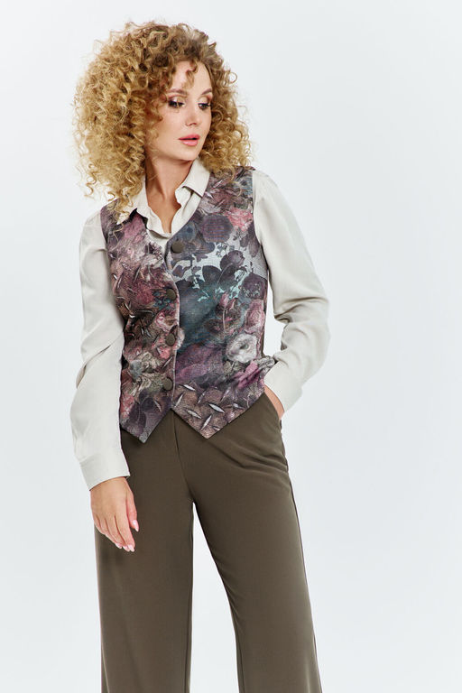 Костюм Euro Moda 628 хаки, мультиколор