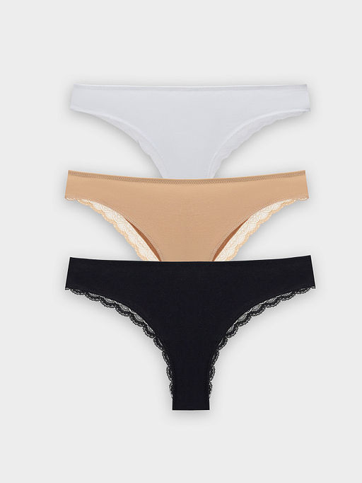 Трусы бразилиана женские в наборе, 3 шт - Mark formelle фото 7