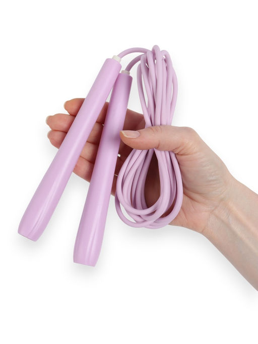 Скакалка спортивная, 2.8 м, регулируемая, цвет МИКС