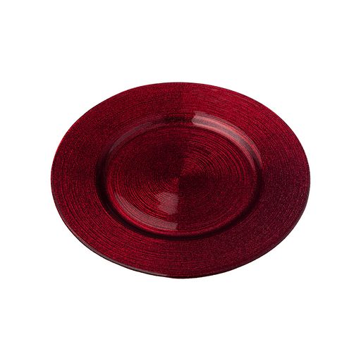 ТАРЕЛКА MIRACLE RED SHINY 21СМ БЕЗ УПАКОВКИ