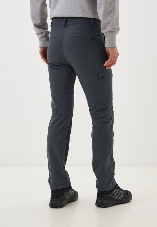 Брюки мужские 23150-433 софтшелл темно-серый