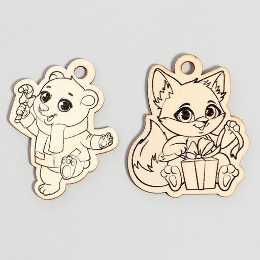 Ёлочные украшения «Новый год! Весёлый праздник», набор для творчества