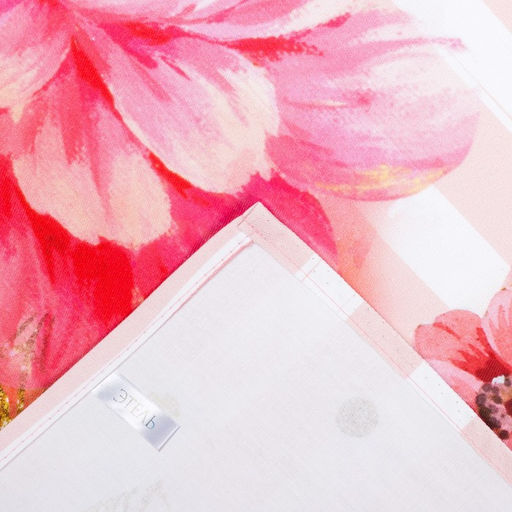 Полотенце Этель Pink flamingo 40х67 см, 100% хлопок, саржа 190 гр/м2  фото 6