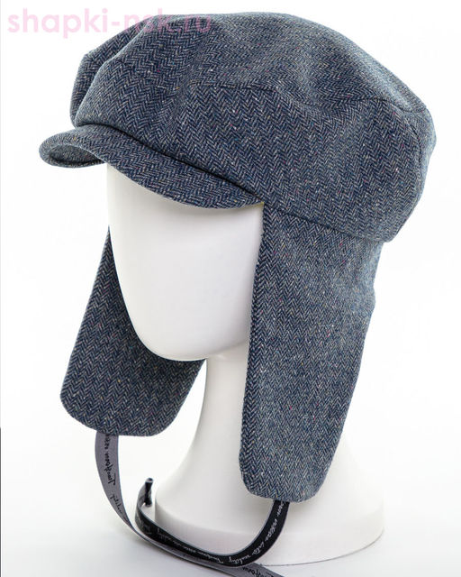 Роберта с ушками твид елка Кепка женская (56-57)