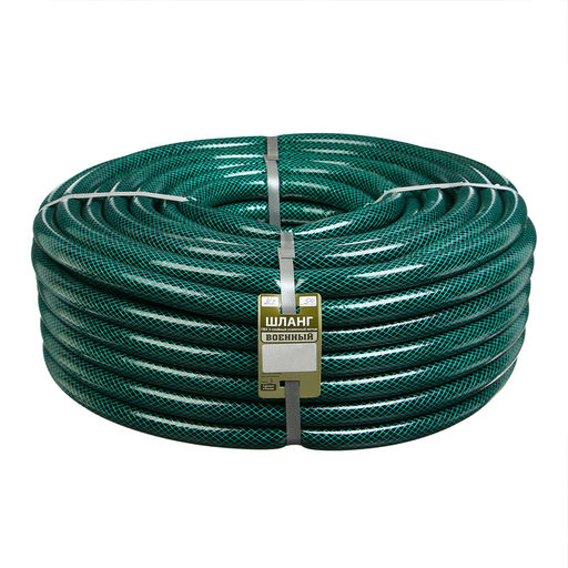 Шланг поливочный, ПВХ, 50 м (3/4), армированный, ВОЕННЫЙ - Simaland фото 4