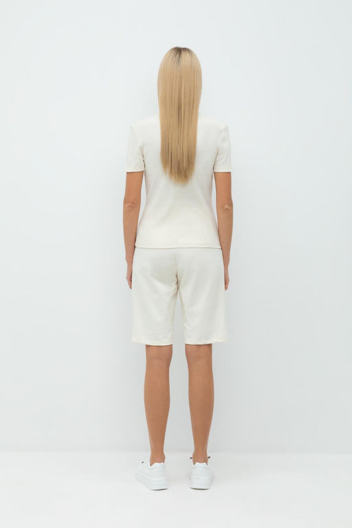 VERY NEAT _ ЕВТ 4038/24/античный белый шорты жен  фото 2