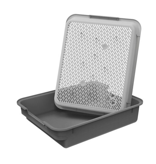 Лоток для кошачьего туалета Lapki с сеткой