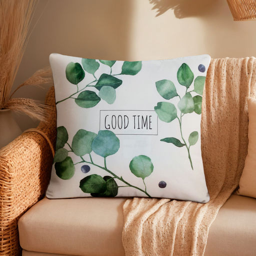 Наволочка декоративная Этель Eucalyptus (вид 1), 48 х 48 см, 100% хлопок  фото 6