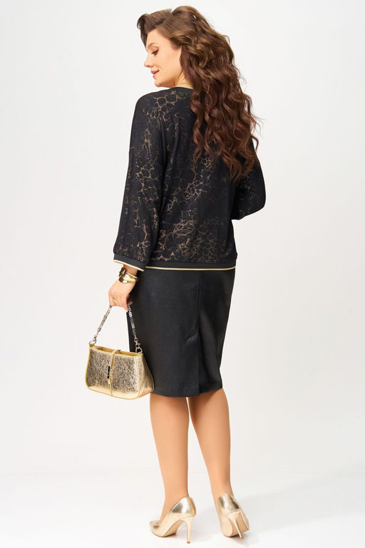 Костюм FITA 3151 черно-золотистый