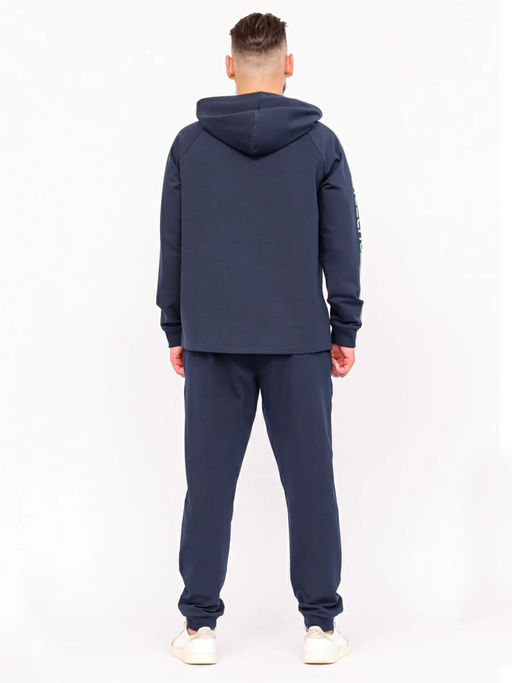 CRB wear/FWXM 90031-41 Комплект мужской (толстовка, брюки),темно-синий/Ex.Cherubino  фото 4
