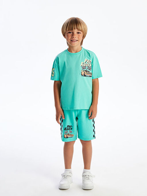 Los Angeles Bask?l? Penye Erkek Bebek Ti??rt