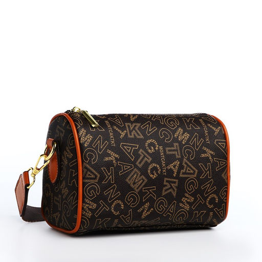 Сумка кросс-боди на молнии, цвет коричневый - Simaland фото 3