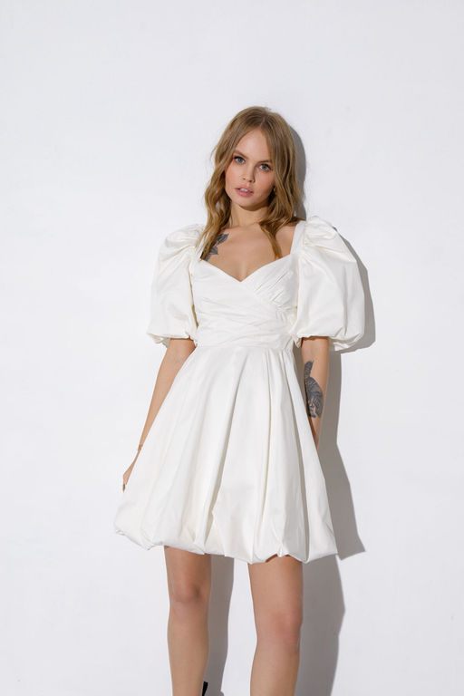 Платье Pirs 3858 молочный  фото 2