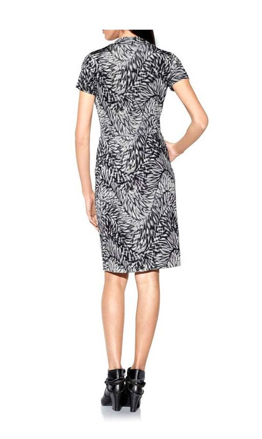 Платье, серо-кремовое - Patrizia dini фото 4