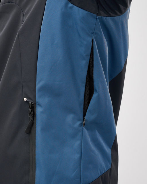 Горнолыжная куртка мужская зимняя темно-синего цвета 7617TS - Mtforce фото 7