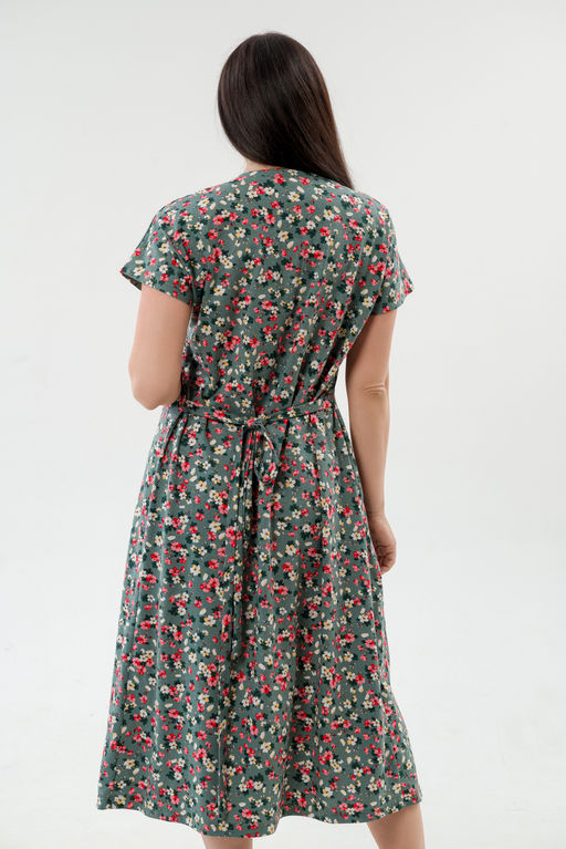 Платье женское из кулирки Миранда цветик - Амадэль фото 9