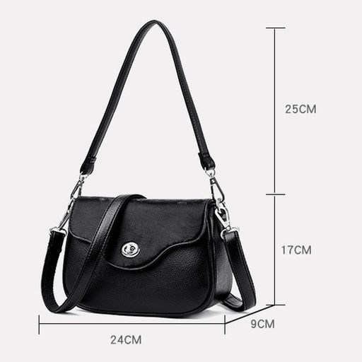 KAIDIFEINIROO Сумка женская с двумя ремнями 8230  фото 5