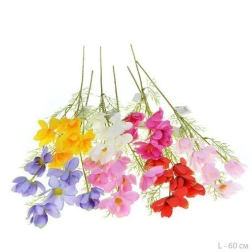 Цветок искусственный / 7029W /уп 5/400/ микс - Галеонтрейд фото 2