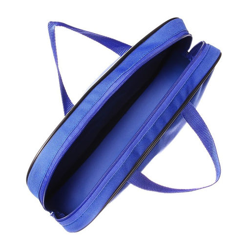 Папка с ручками текстильная А4, 350×270×70 мм, Calligrata «Офис», внутренний карман, синяя