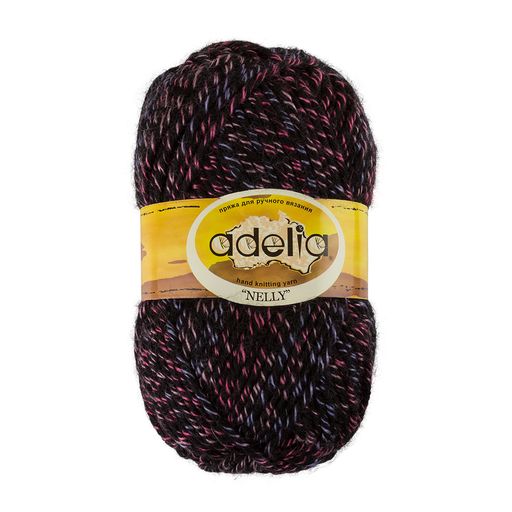 Пряжа ADELIA NELLY 70% шерсть, 30% акрил 5 шт. х 100 г 100 м  5 м