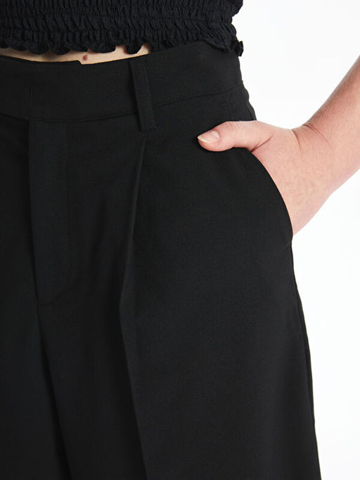 Kad?n Loose Fit D?z ?ort