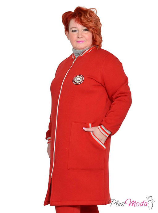 Толстовка Модель №1867 размеры 44-84 - Plusmoda фото 6